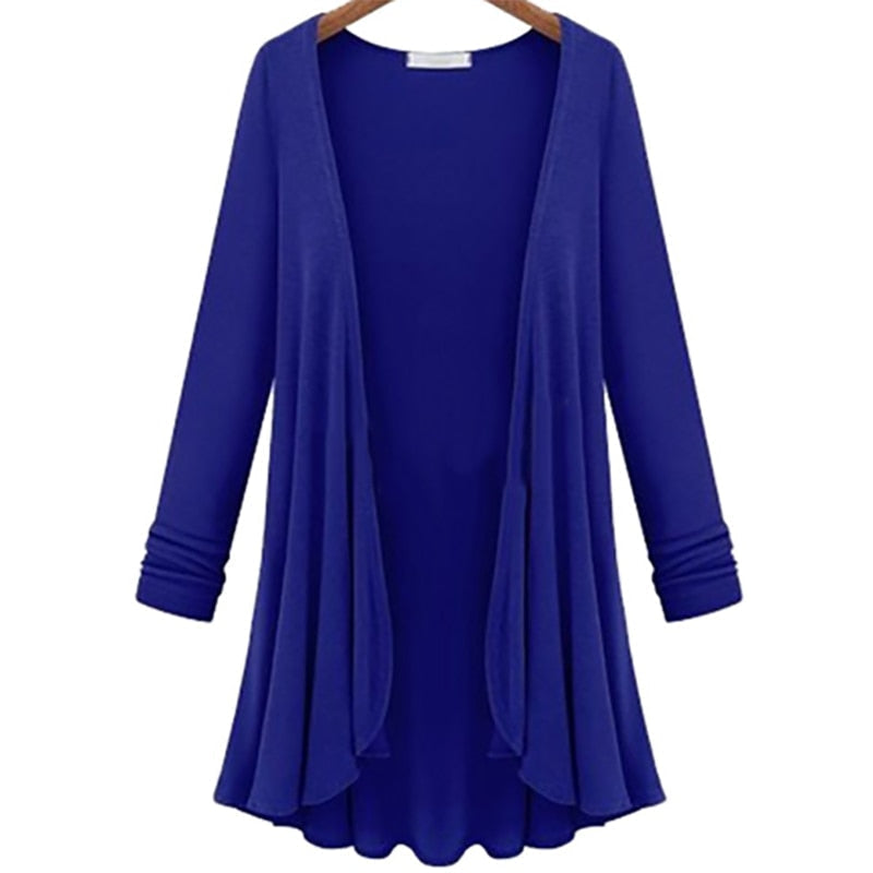 Damesvest met ruches