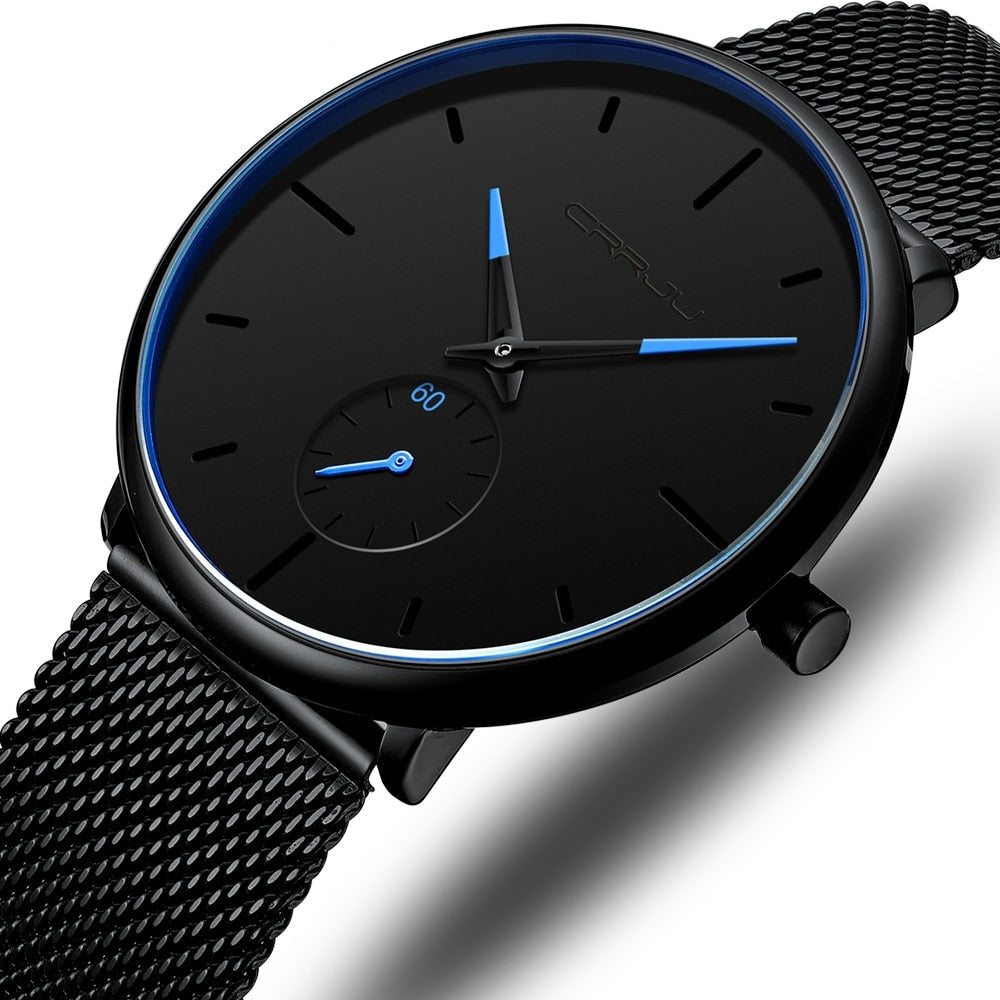Dun modern herenhorloge CRJJU