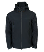 Heren tactische winddichte softshell jas met capuchon