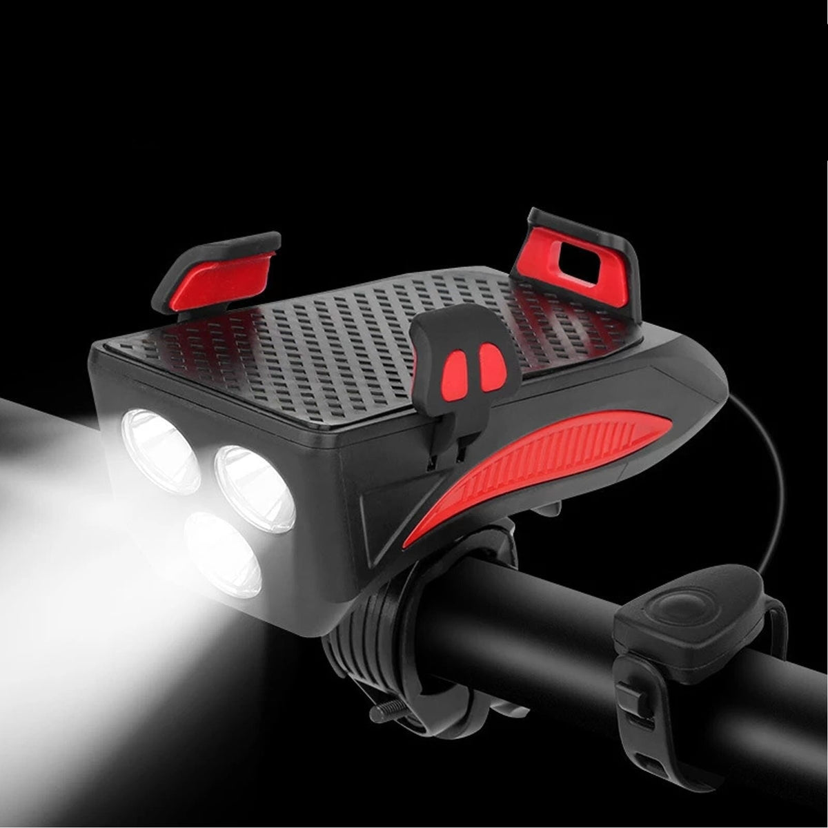 4-In-1 bike light – multifunctionele fiets licht