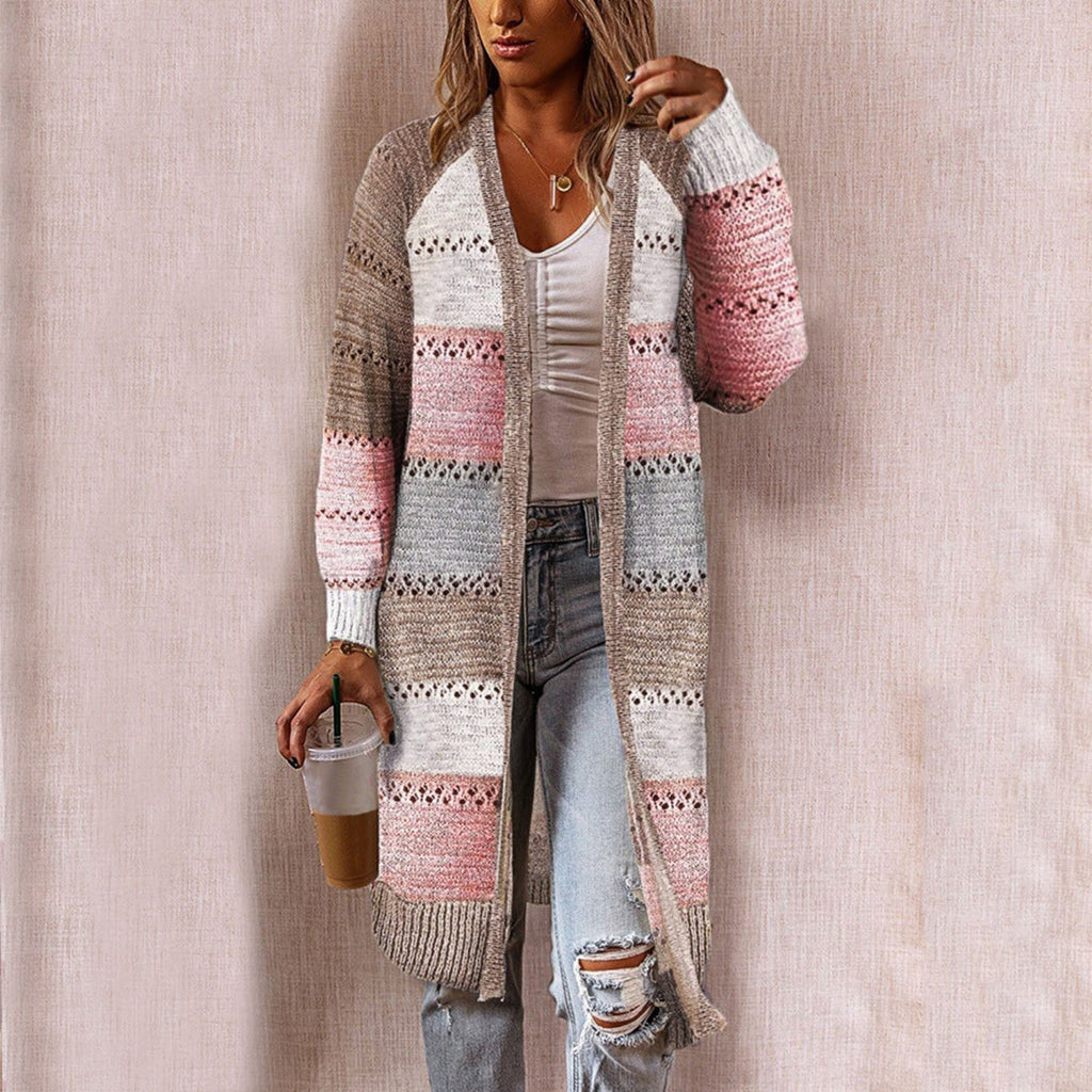 Vest met maattabel