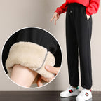 Fleece joggingsbroek