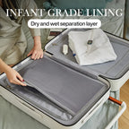 Hardshell koffer met brede handgreep