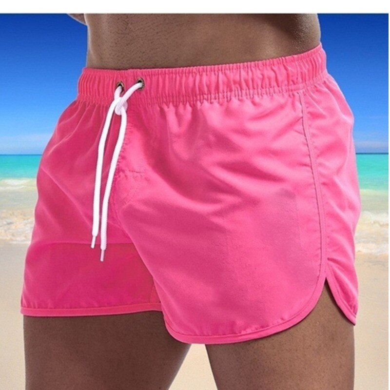Redouane | Herenzwemshort met achterzak en trekkoord