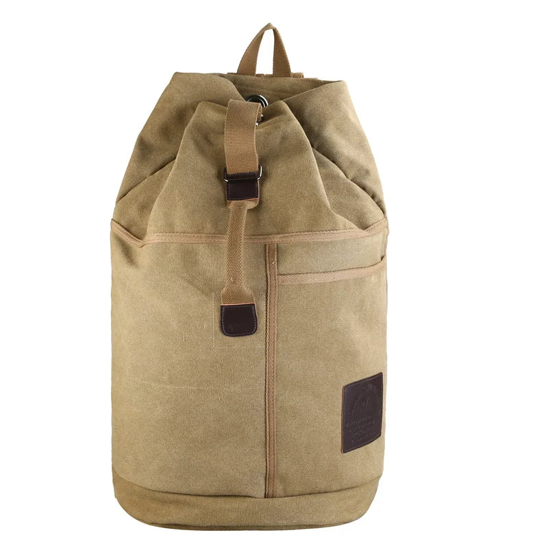 Grote capaciteit reis rugzak canvas rucksack