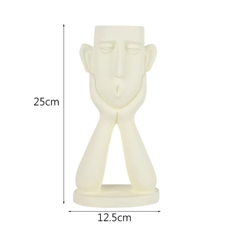 Sculptuurvaas en pennenhouder