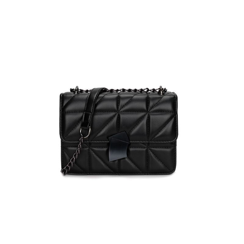 Lilly luxury tas – designer vintage tas met ruitvormig patroon