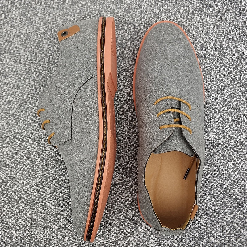Klassieke herenveterschoenen in Oxfordstijl