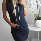 Mouwloos mini zomerjurk met twist detail — afbeelding 20