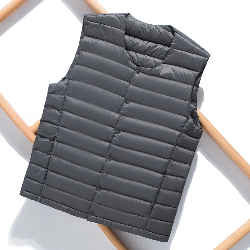 Ultralichte heren donsbodywarmer — afbeelding 35