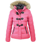 Winterjas met kraag voor dames