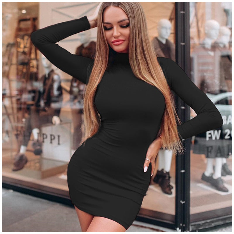 Zwarte jurk Bonita