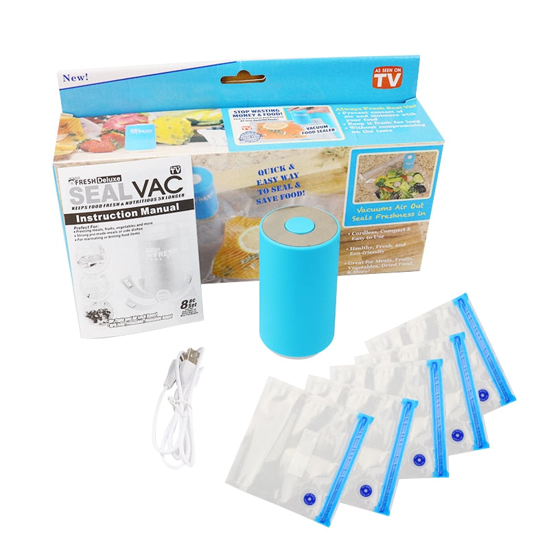 Mini-vacuümpomp voor compressiezakken