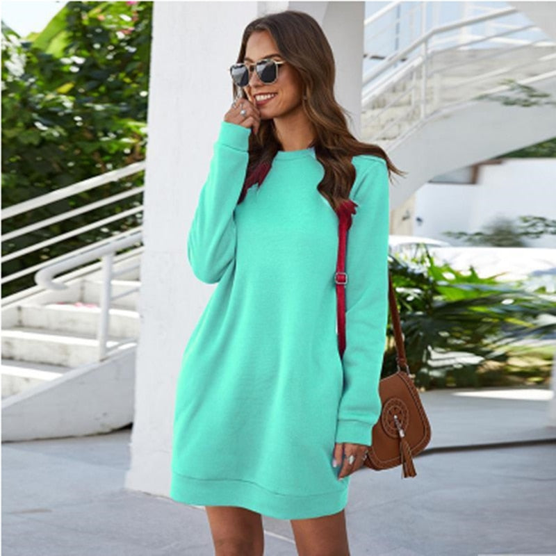 Sweater jurk voor dames