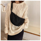 Half moon crossbody bag