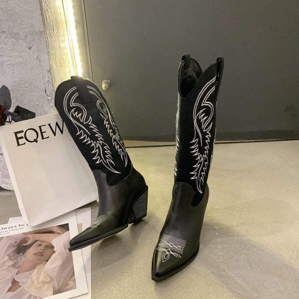 Cassie cowboy boots – met prachtig design