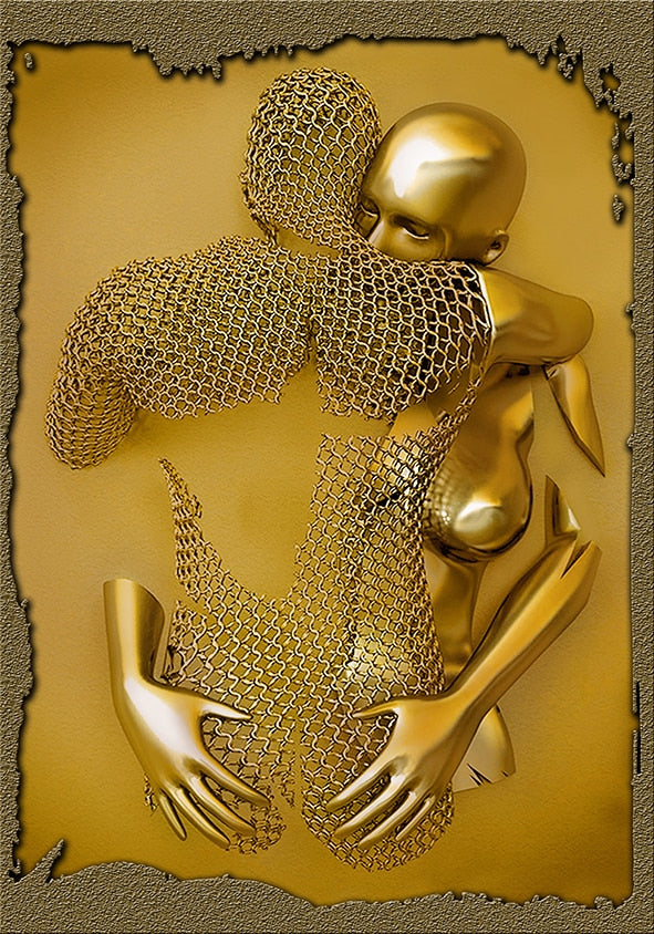Abstract schilderij Dare Art