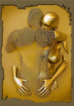 Abstract schilderij Dare Art