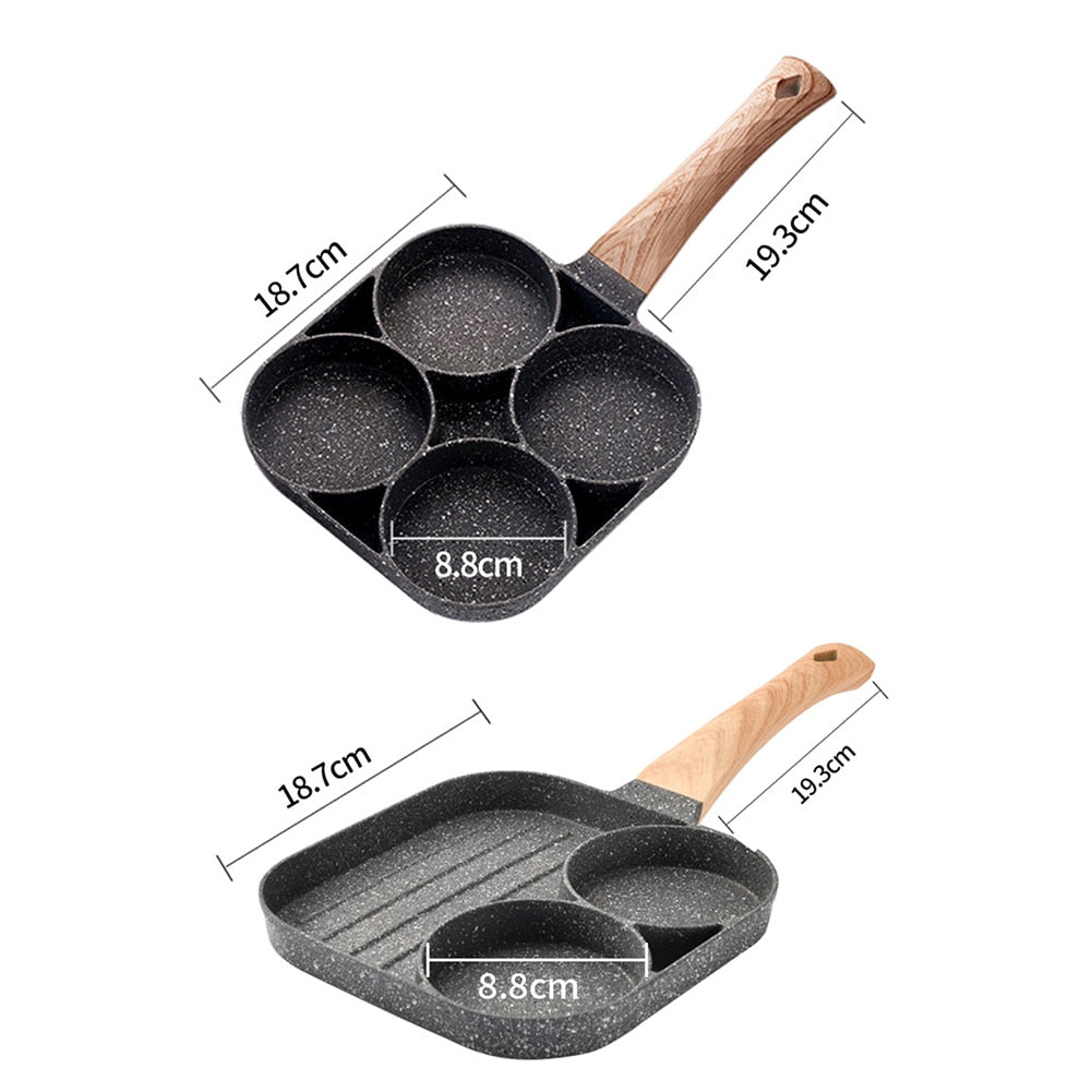 Grillpan met meerdere vakken Bakerz