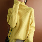 Oversized trui met col – Noor
