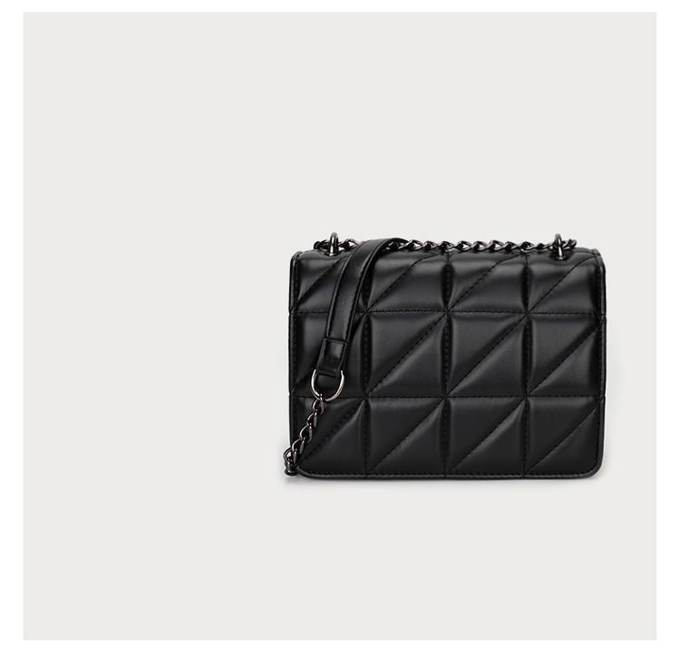 Lilly luxury tas – designer vintage tas met ruitvormig patroon