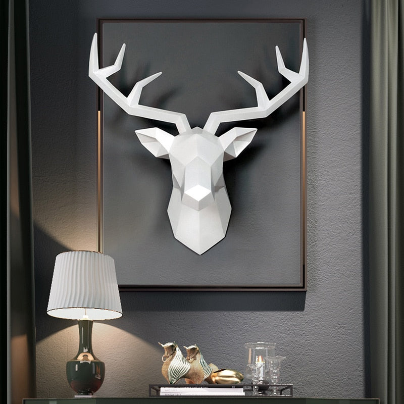 Hertendecoratie 3D Reindeer