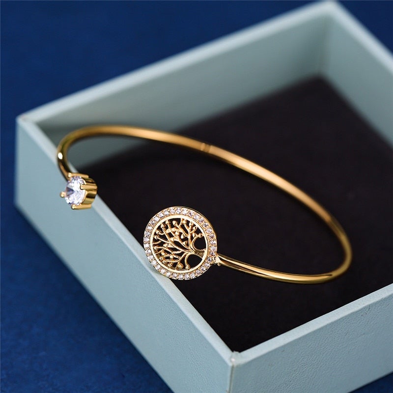 Verstelbare levensboom armband