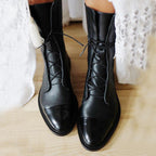 Vintage dames enkellaarzen – Liva