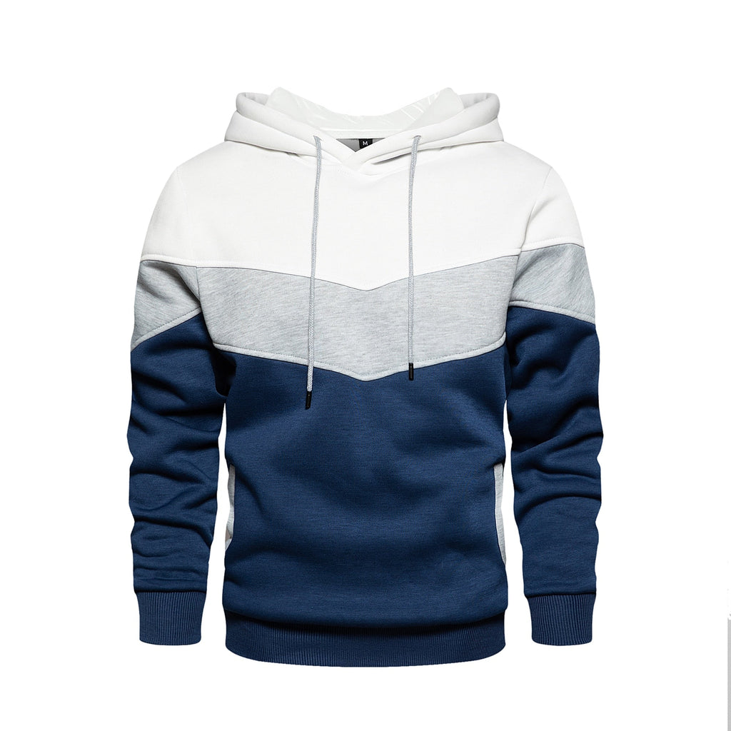 Heren hoodie van katoen-polyester-mix