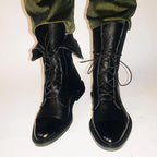 Vintage dames enkellaarzen – Liva