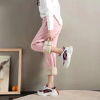 Fleece joggingsbroek