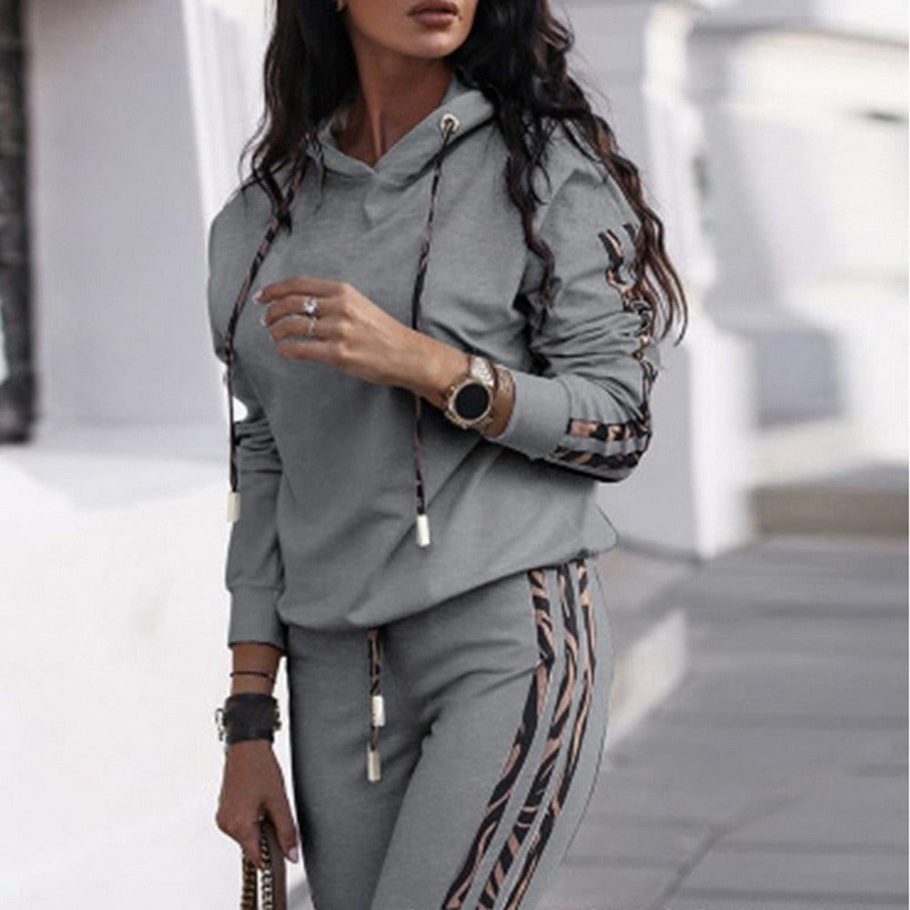 Trainingspak met hoodie