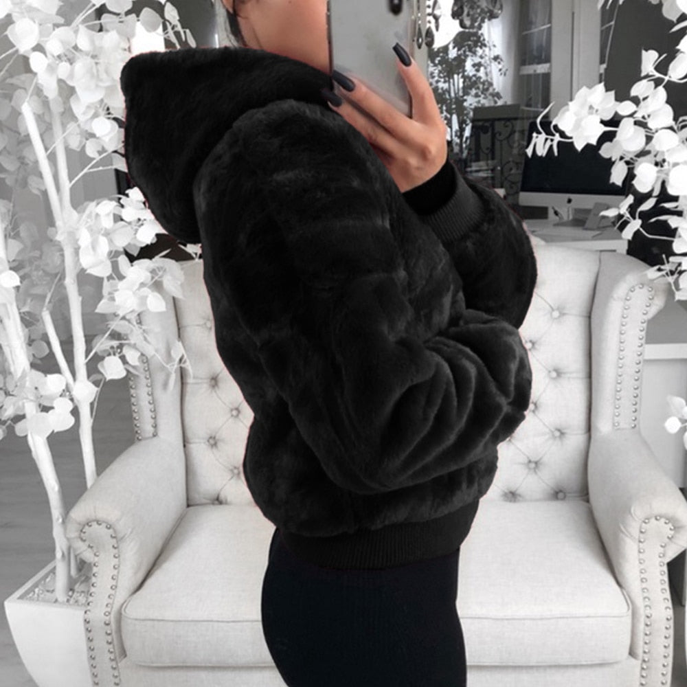 Vest met capuchon voor dames — afbeelding 19