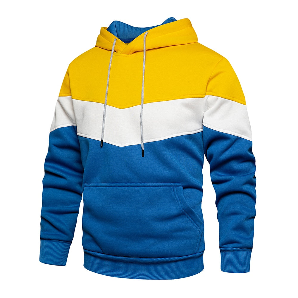 Heren hoodie van katoen-polyester-mix