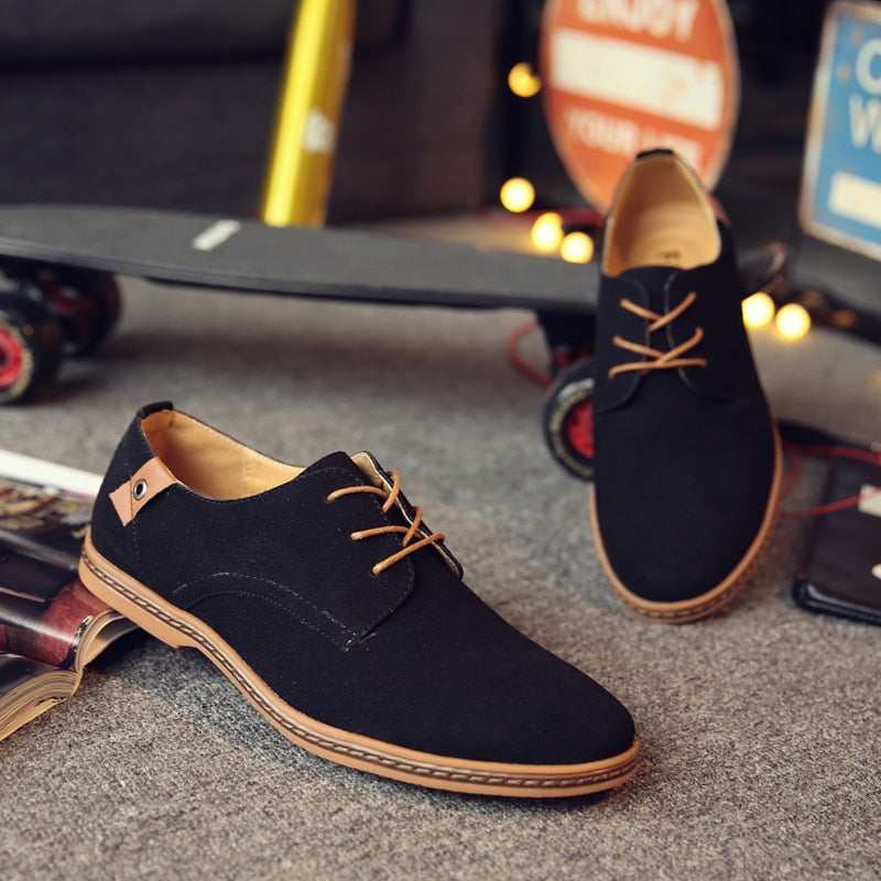 Klassieke herenveterschoenen in Oxfordstijl