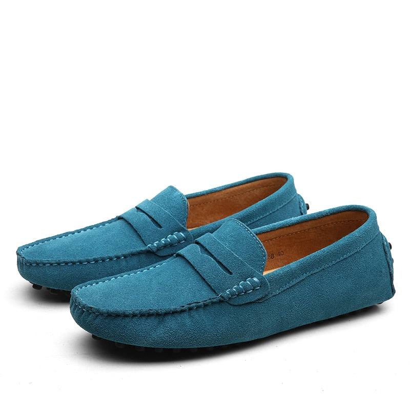 Suède herenloafers voor casual outfits