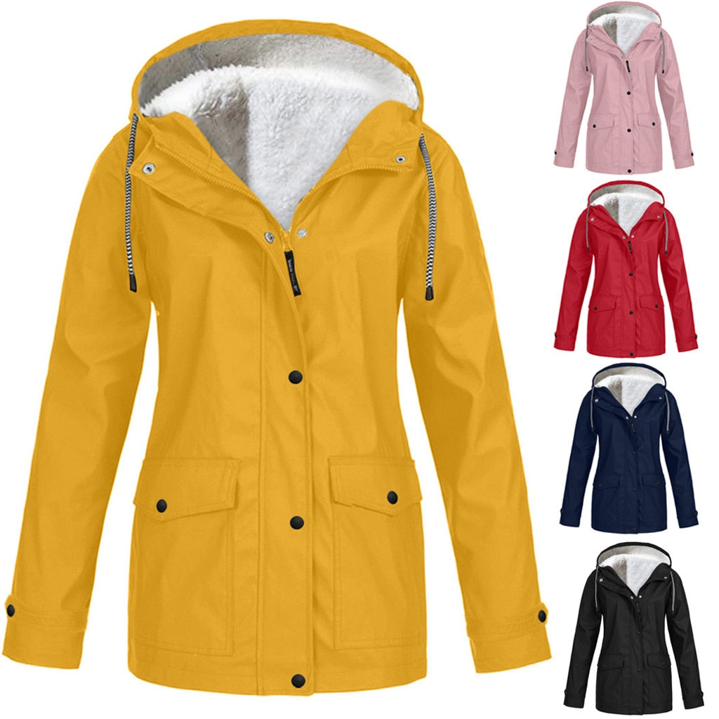 Jeanne outdoor jacket – winddicht & zacht gevoerd