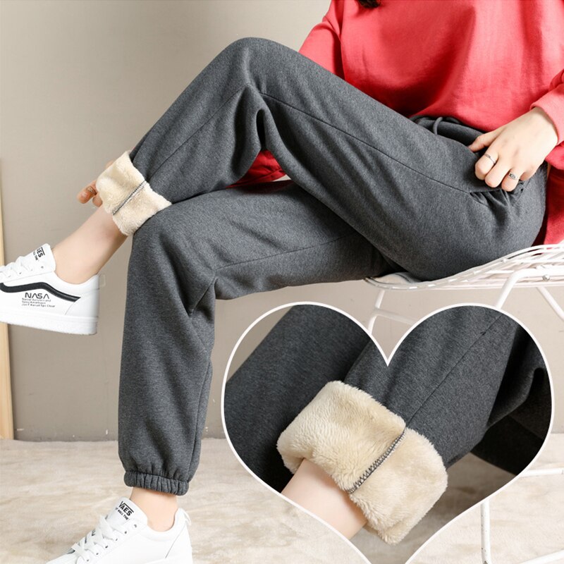 Fleece joggingsbroek