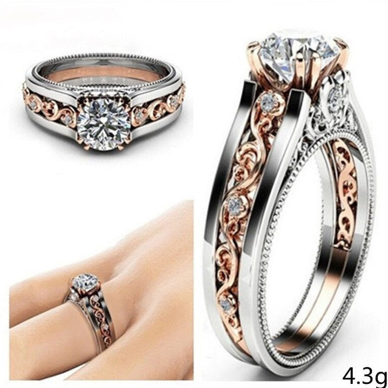 Fashion flower ring