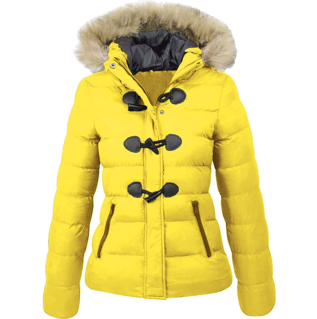 Winterjas met kraag voor dames — afbeelding 6