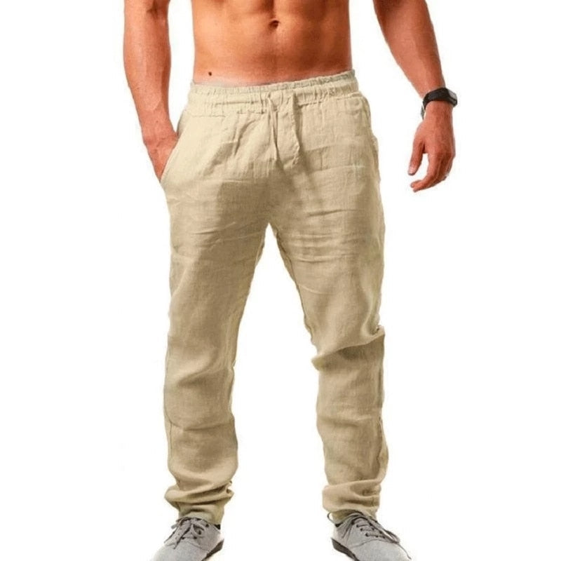 Lukas linnen pantalon voor heren