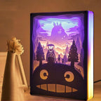 Exclusieve 3D nachtlamp 3D carving — afbeelding 4