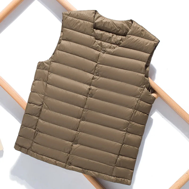 Ultralichte heren donsbodywarmer