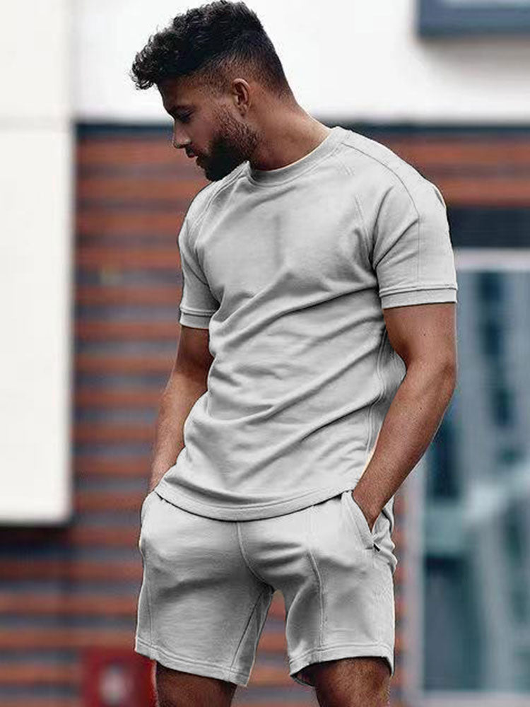 Vidar | Luchtige herenset met shirt en short