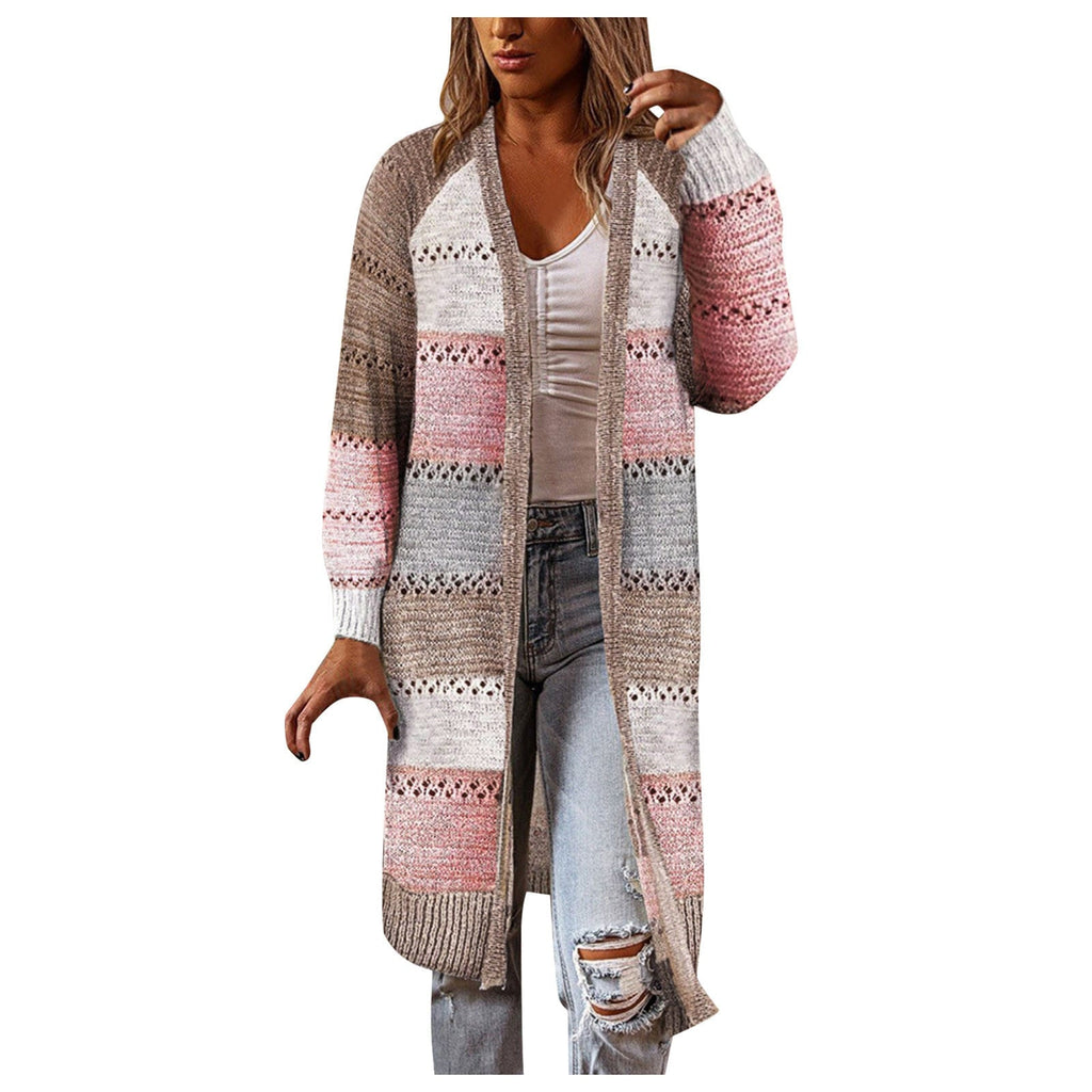 Vest met maattabel