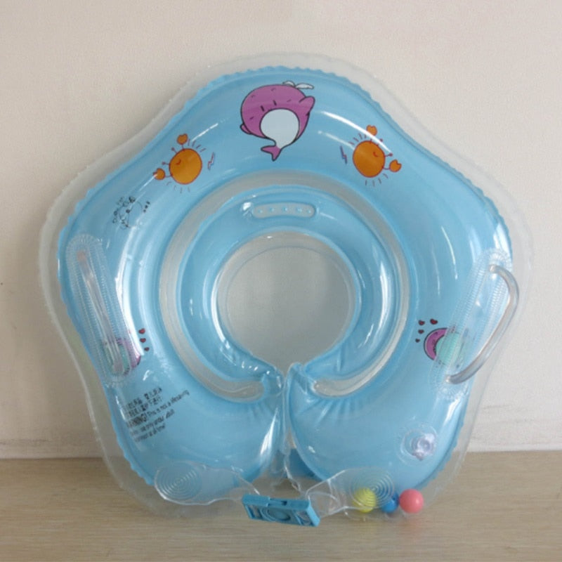 Opblaasbare nekzwemring voor baby's
