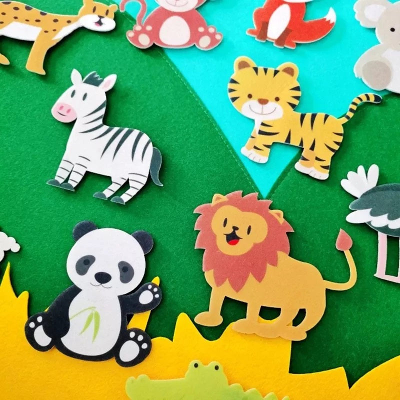 DIY viltbord voor kinderen