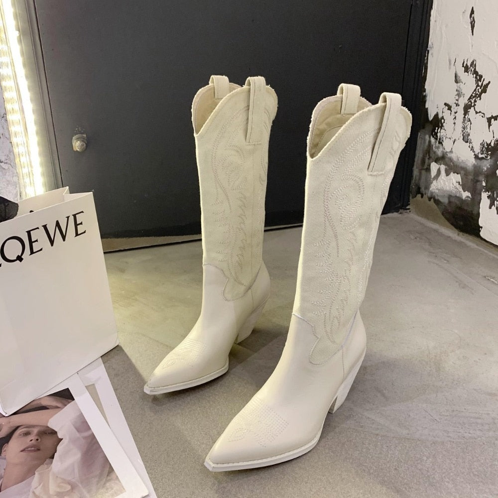 Cassie cowboy boots – met prachtig design