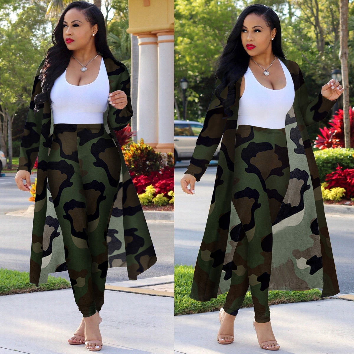 Dames kimono set met broek