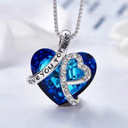 Kristallen ketting I Love You Forever — afbeelding 2